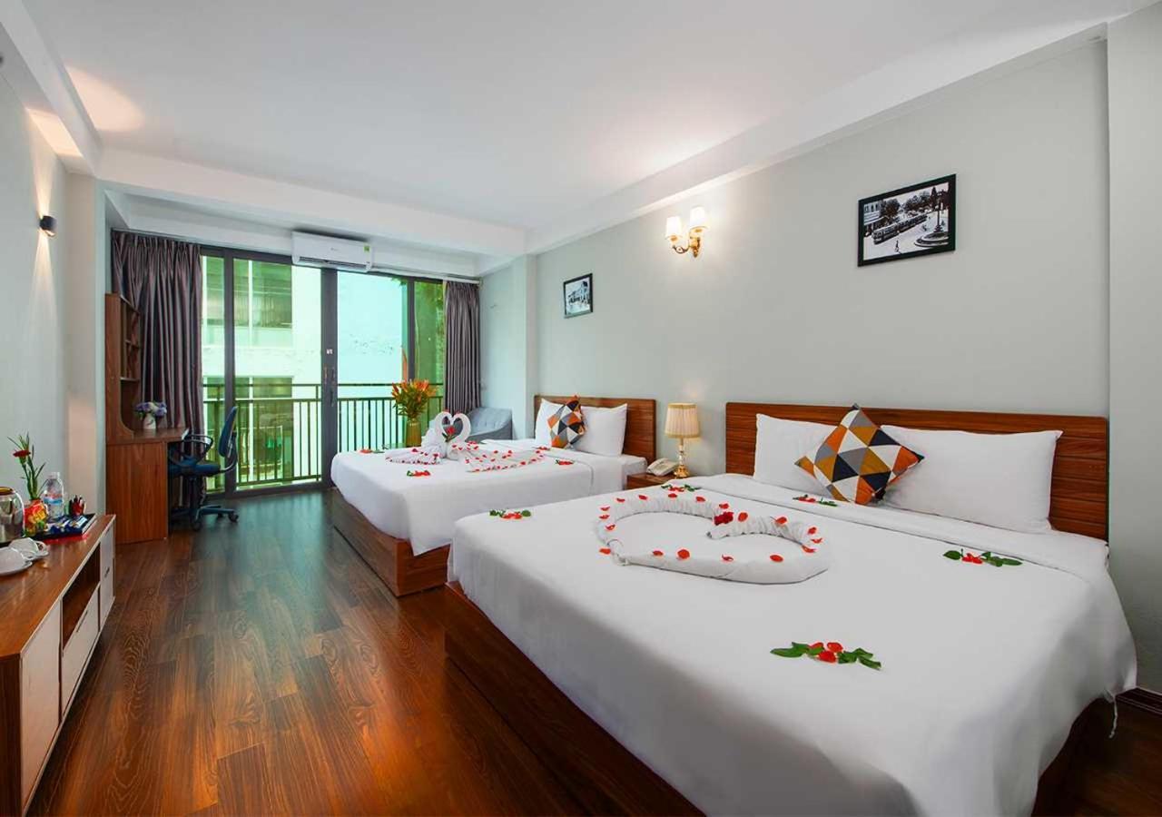 Family Suite Hotel Hanoi Bagian luar foto
