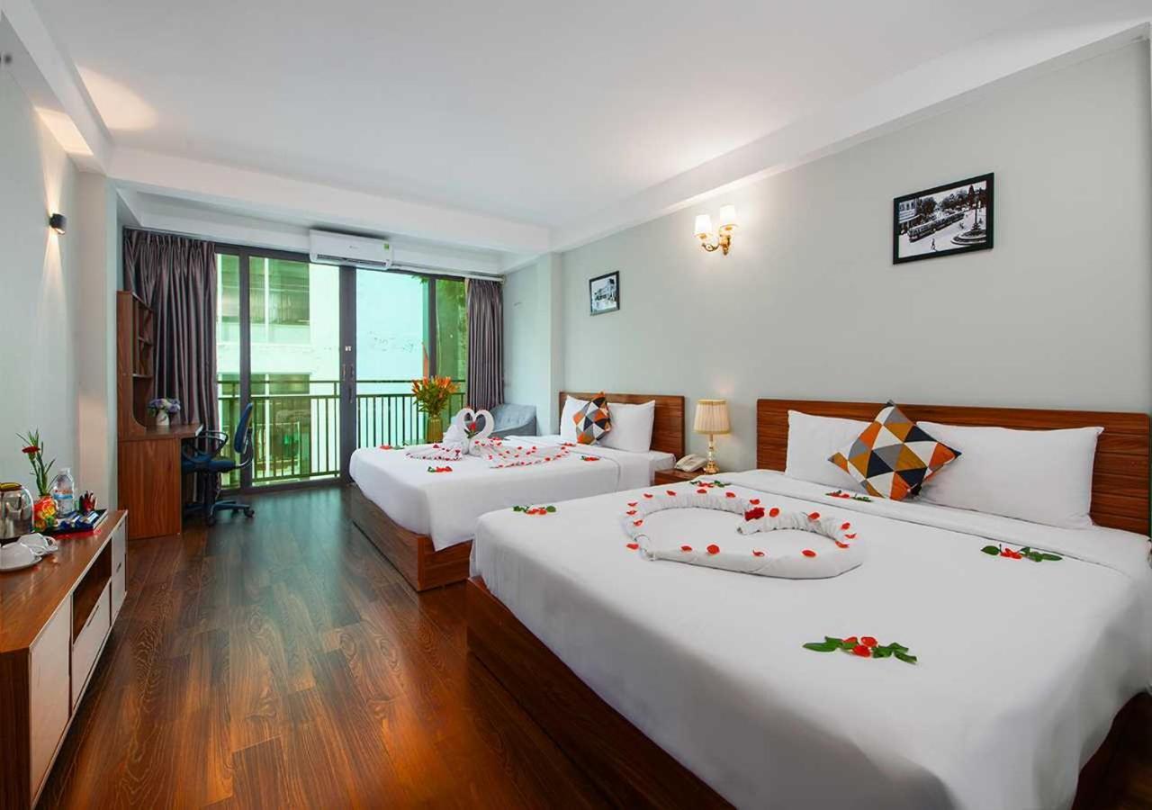Family Suite Hotel Hanoi Bagian luar foto