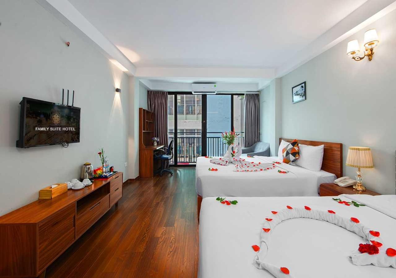 Family Suite Hotel Hanoi Bagian luar foto